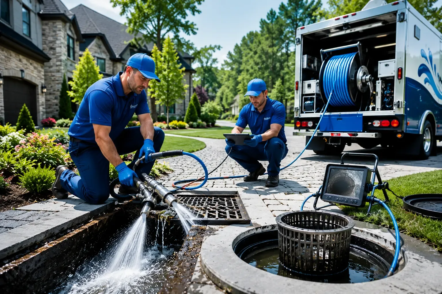 Local outdoor drain cleaning professionals in Vestaburg, PA